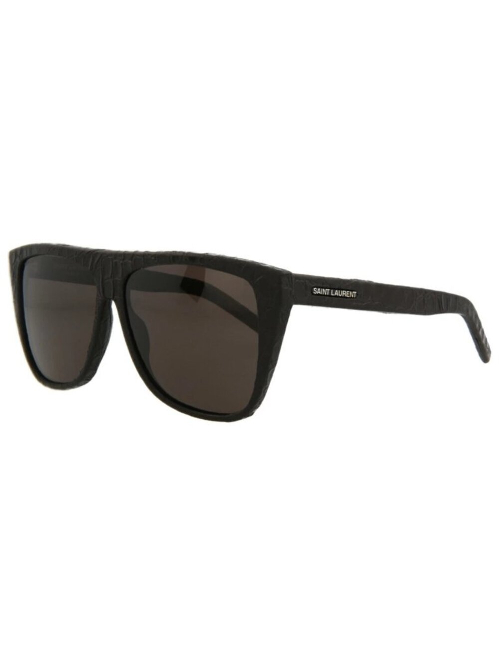 New Saint Laurent Women's Sunglasses Square Rectangle Acetate Frame Unisex Black